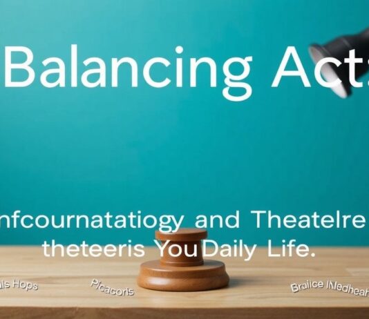 Balancing Act: Integrating Technology and Theater into Your Lifestyle Balancing Act: Incorporating Technology and Theater into Your Daily Life