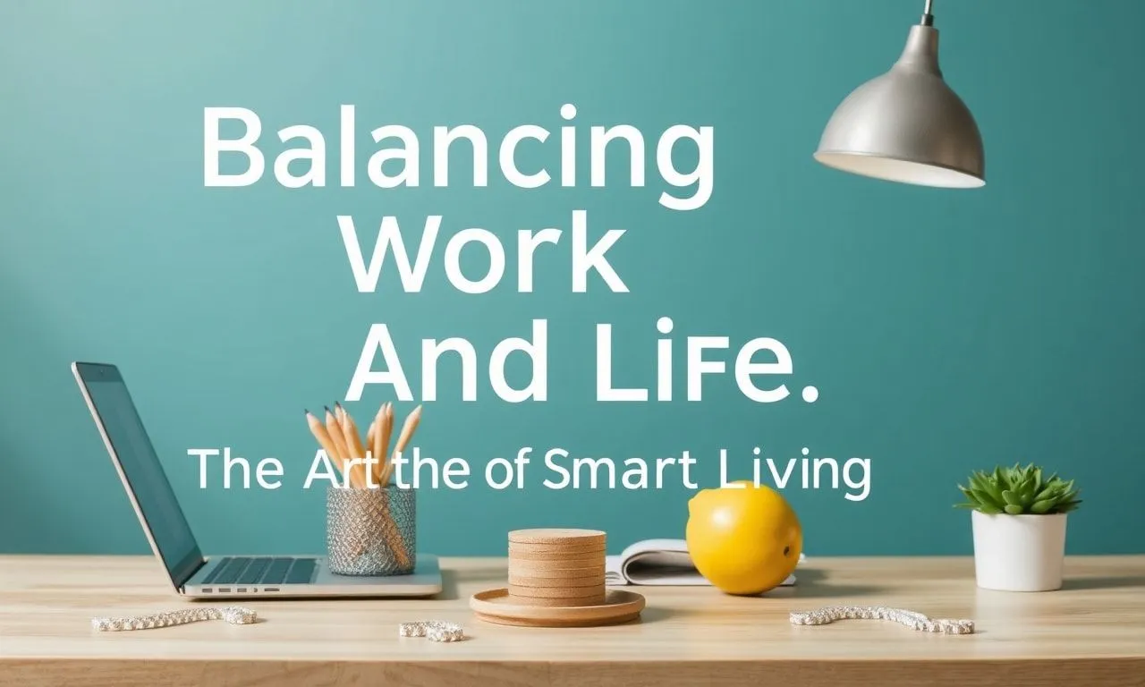 Balancing Work and Life: The Art of Smart Living Balancing Work and Life: The Art of Smart Living