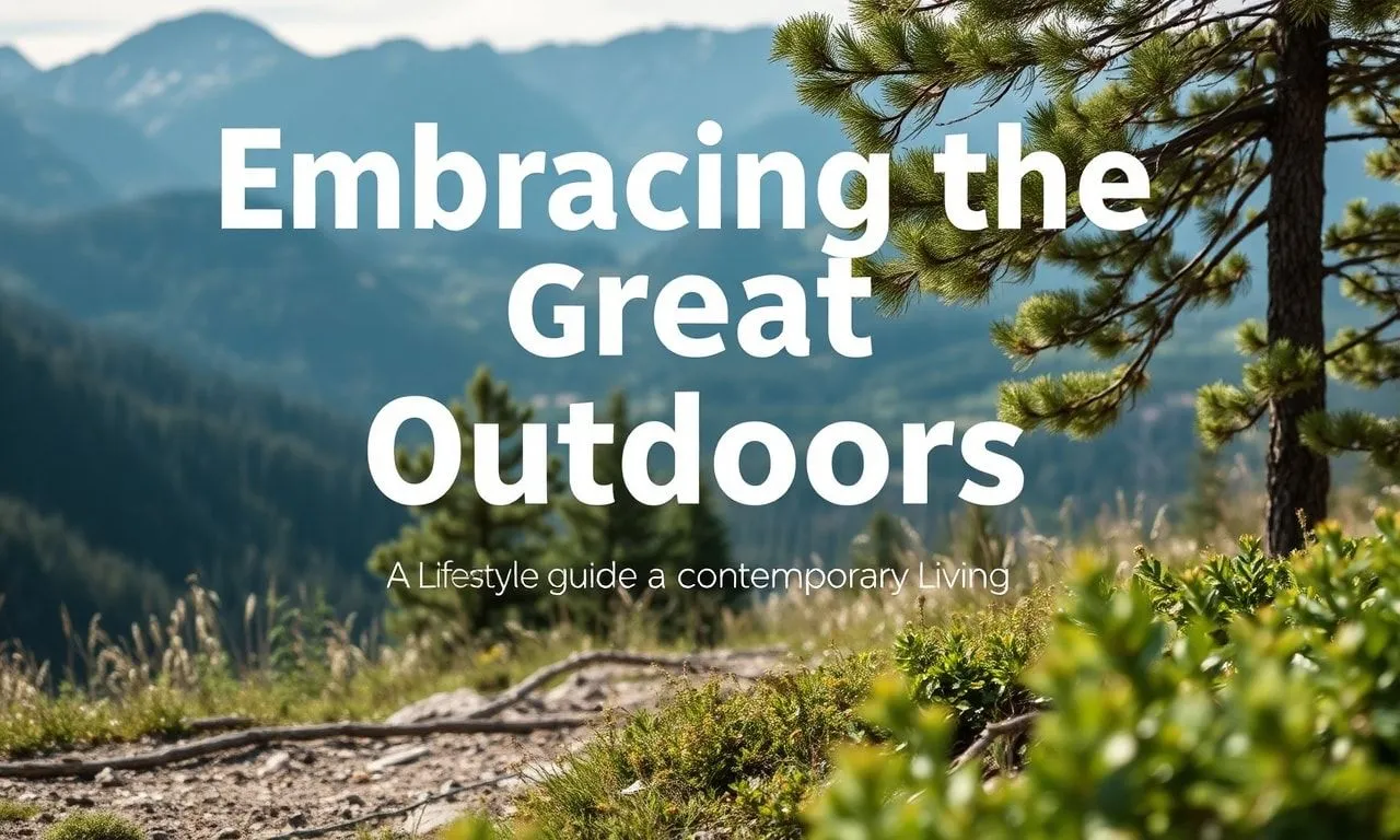 Embracing the Great Outdoors: A Lifestyle Guide for Modern Living Embracing the Great Outdoors: A Lifestyle Guide for Contemporary Living