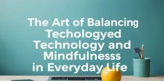 The Art of Balancing Technology and Mindfulness in Daily Life The Art of Balancing Technology and Mindfulness in Everyday Life