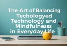 The Art of Balancing Technology and Mindfulness in Daily Life The Art of Balancing Technology and Mindfulness in Everyday Life