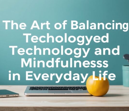 The Art of Balancing Technology and Mindfulness in Daily Life The Art of Balancing Technology and Mindfulness in Everyday Life