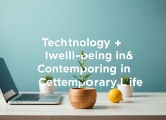The Art of Balancing Technology and Well-being in Modern Life The Art of Balancing Technology and Well-being in Contemporary Life