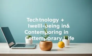 The Art of Balancing Technology and Well-being in Modern Life The Art of Balancing Technology and Well-being in Contemporary Life