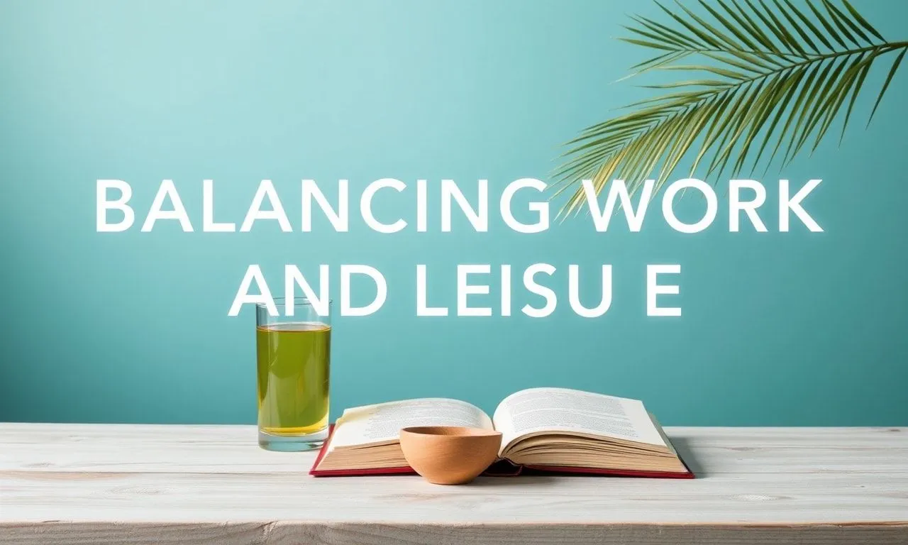 The Art of Balancing Work and Leisure: A Modern Guide The Art of Balancing Work and Leisure: A Contemporary Guide