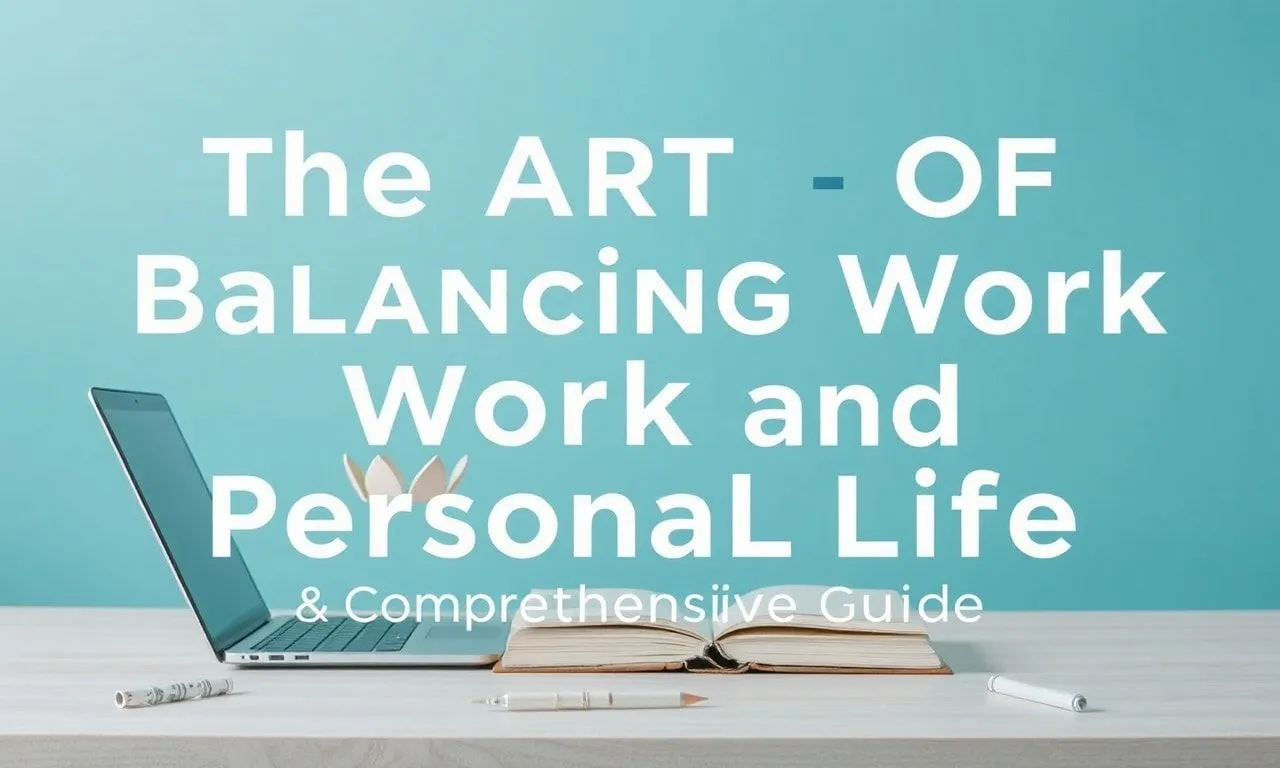 The Art of Balancing Work and Personal Life: A Comprehensive Guide The Art of Balancing Work and Personal Life: A Comprehensive Guide