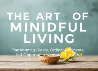 The Art of Mindful Living: Transforming Everyday Moments into Opportunities for Growth The Art of Mindful Living: Transforming Ordinary Moments into Opportunities for Growth