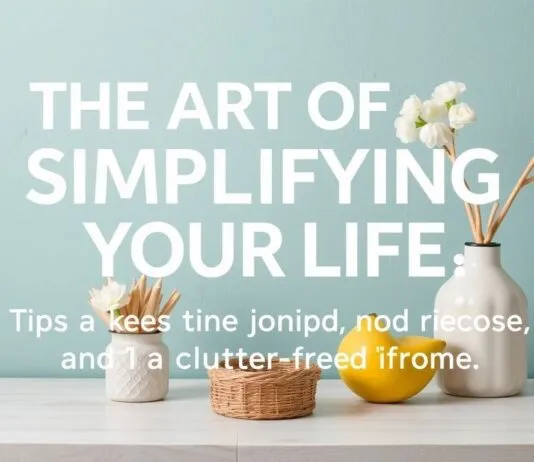 The Art of Simplifying Your Life: Tips for a Clutter-Free Mind and Home The Art of Simplifying Your Life: Tips for a Clear Mind and a Clutter-Free Home