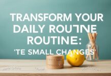 Transform Your Daily Routine: The Power of Small Changes Transform Your Daily Routine: The Power of Small Changes