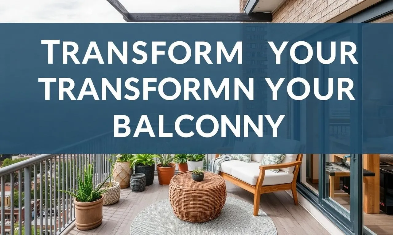 Transforming Your Balcony: A Guide to Creating Your Perfect Outdoor Oasis Transforming Your Balcony: A Guide to Creating Your Ideal Outdoor Retreat