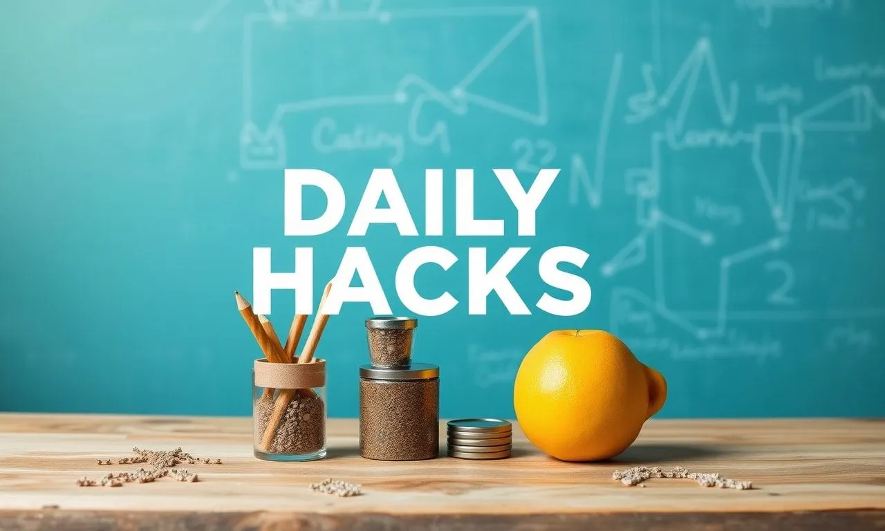 Daily Hacks: Smart Ways to Simplify Your Life Daily Hacks: Clever Ways to Make Your Life Easier