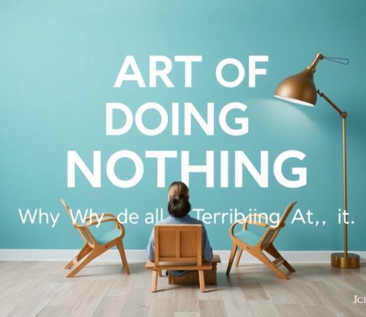 The Art of Doing Nothing: Why We’re All Terrible At It The Art of Doing Nothing: Why We're All Terrible At It