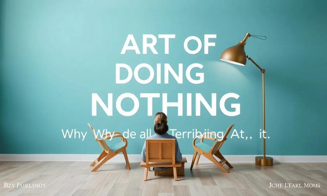 The Art of Doing Nothing: Why We’re All Terrible At It The Art of Doing Nothing: Why We're All Terrible At It