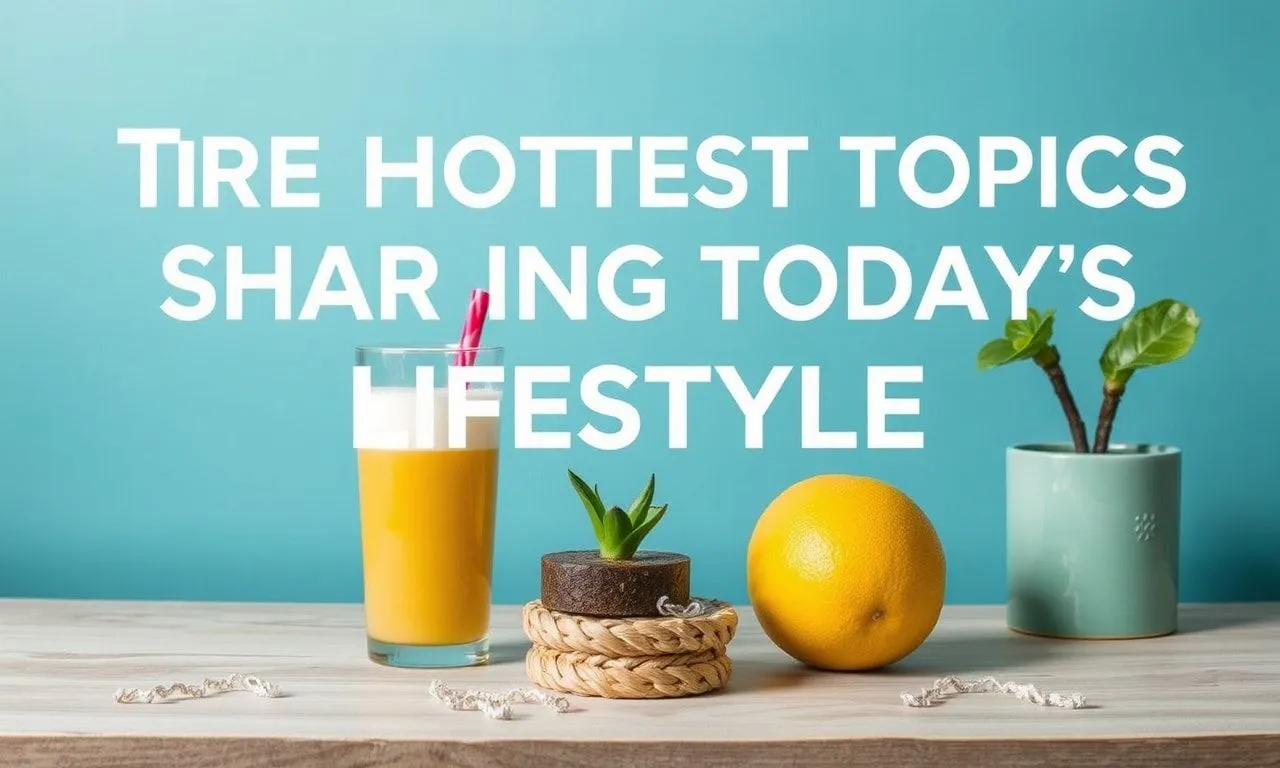 The Hottest Topics Shaping Today’s Lifestyle Trends The Hottest Topics Shaping Today's Lifestyle Trends