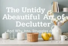 The Messy, Wonderful Art of Decluttering (And Why I Suck at It) The Untidy, Beautiful Art of Decluttering (And Why I Struggle With It)