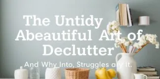 The Messy, Wonderful Art of Decluttering (And Why I Suck at It) The Untidy, Beautiful Art of Decluttering (And Why I Struggle With It)
