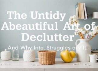 The Messy, Wonderful Art of Decluttering (And Why I Suck at It) The Untidy, Beautiful Art of Decluttering (And Why I Struggle With It)