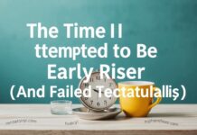 The Time I Tried to Be a Morning Person (And Failed Miserably) The Time I Attempted to Be an Early Riser (And Failed Spectacularly)