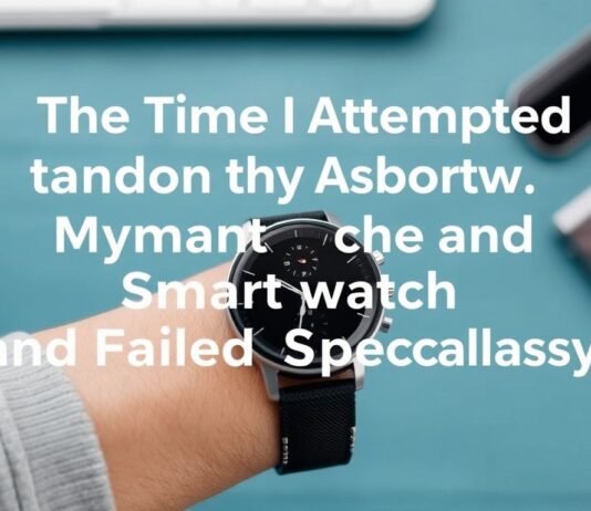 The Time I Tried to Ditch My Smartwatch and Failed Miserably The Time I Attempted to Abandon My Smartwatch and Failed Spectacularly