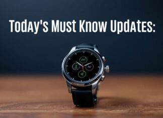 Today’s Must-Know Updates: The Latest in Smartwatch Tech Today's Must-Know Updates: The Latest in Smartwatch Technology