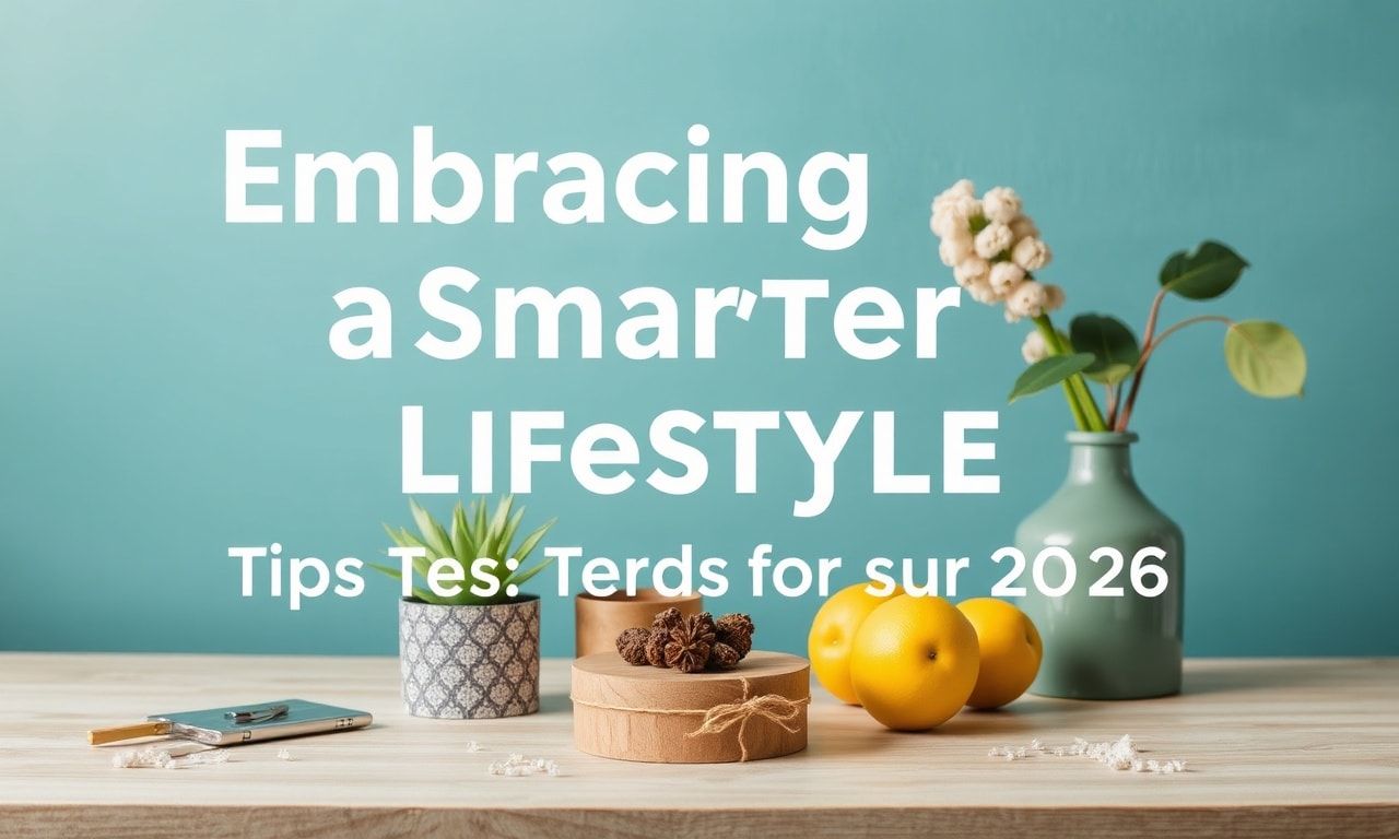 Embracing a Smarter Lifestyle: Tips and Trends for 2026