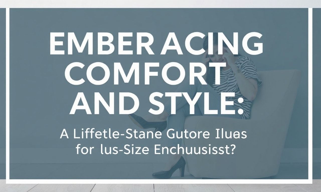Embracing Comfort and Style: A Lifestyle Guide for Plus-Size Enthusiasts