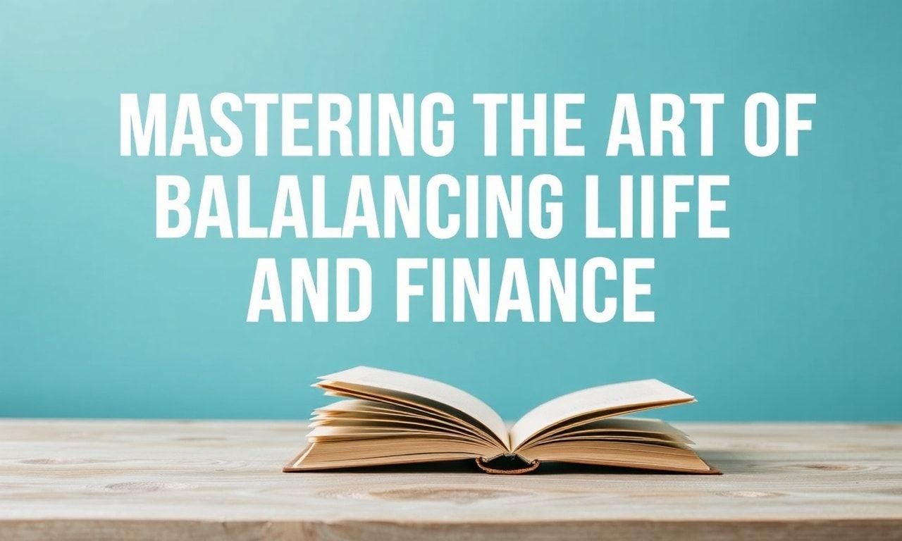 Mastering the Art of Balancing Life and Finance: A Student's Guide