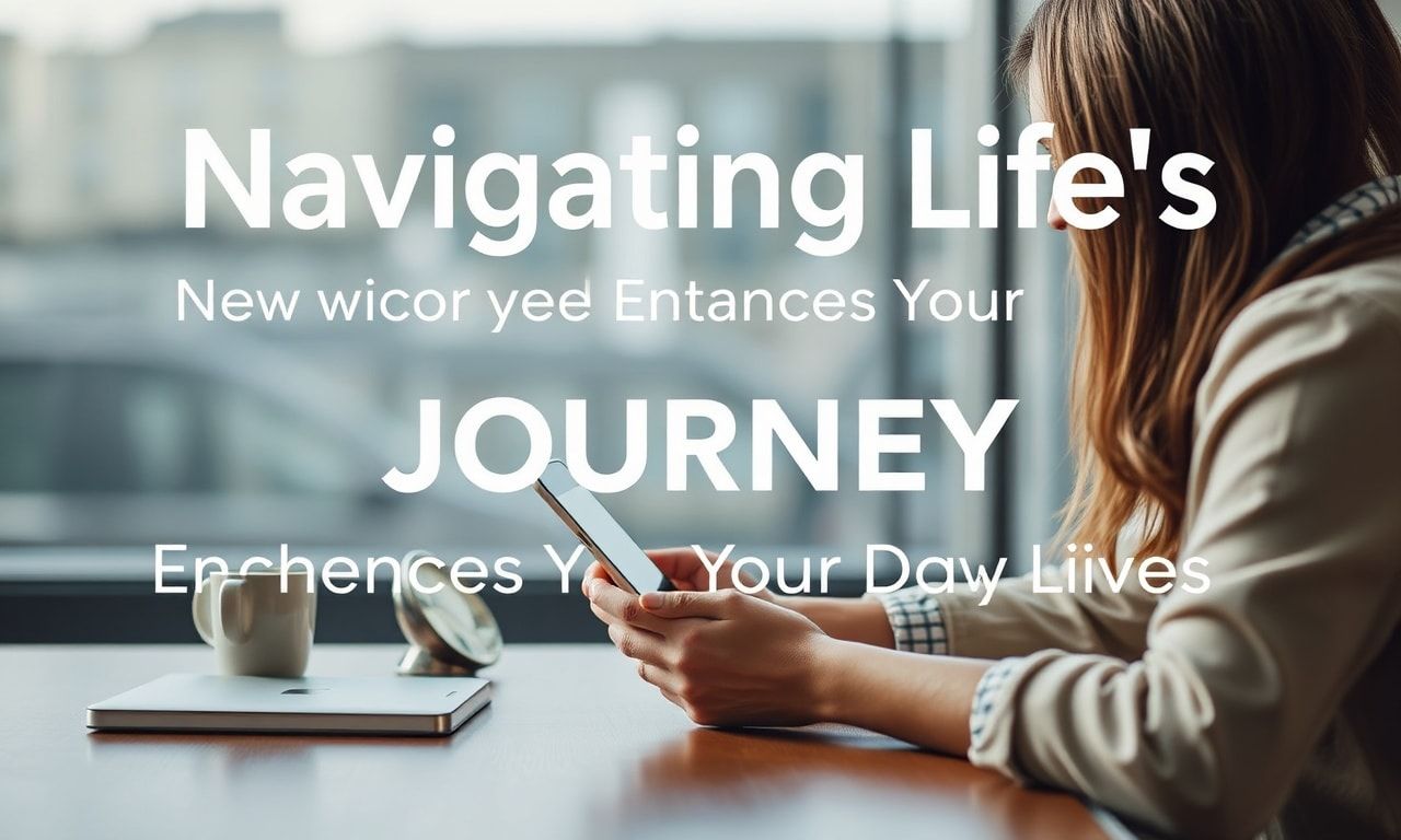 Navigating Life's Journey: How Technology Enhances Our Daily Lives