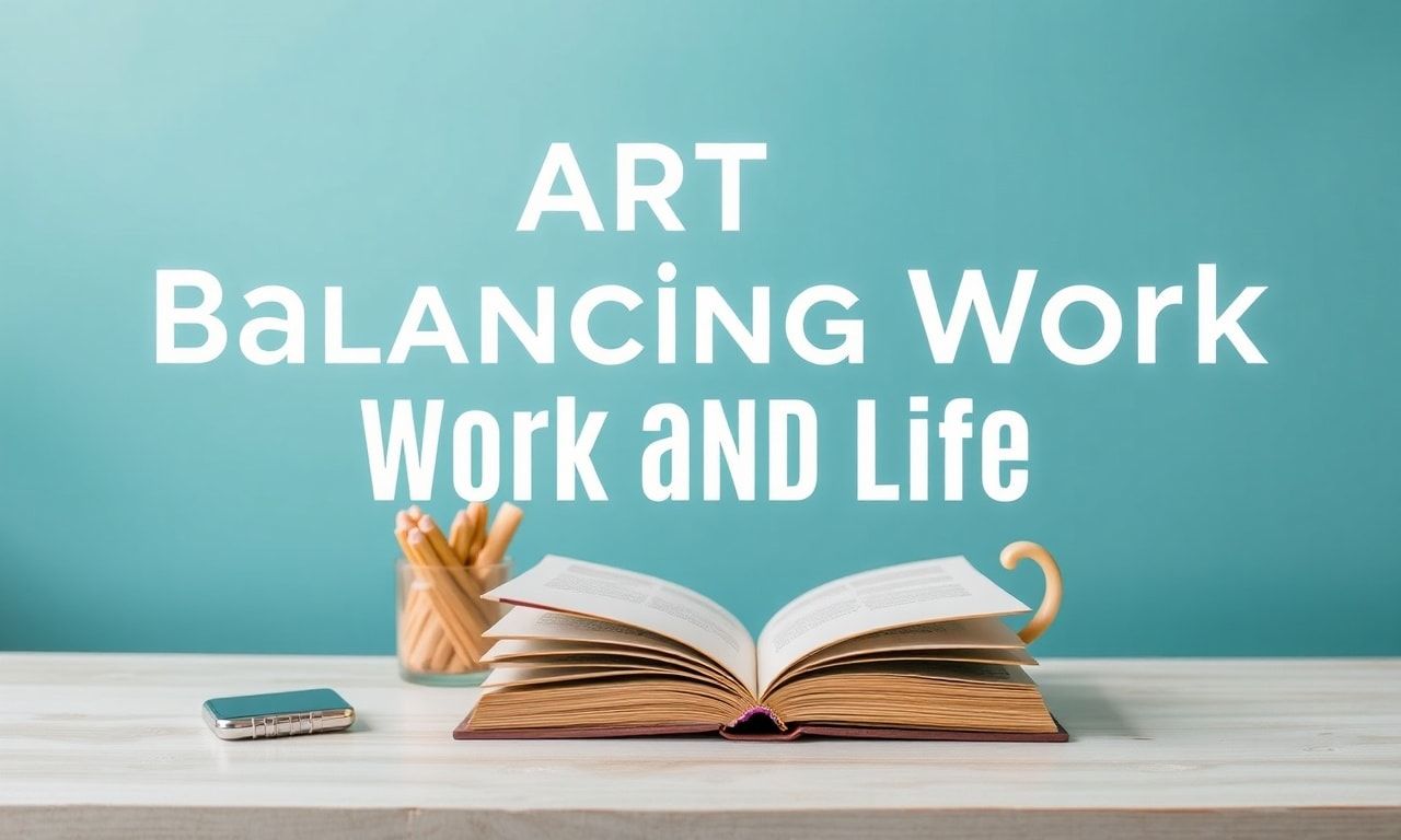 The Art of Balancing Work and Life: A Guide to a Fulfilling Lifestyle