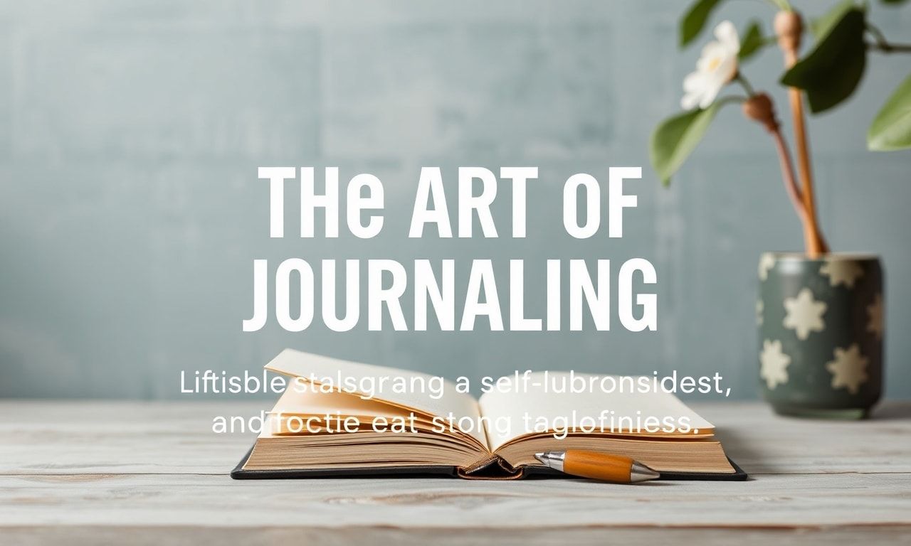 The Art of Journaling: A Timeless Tool for Self-Improvement and Mindfulness