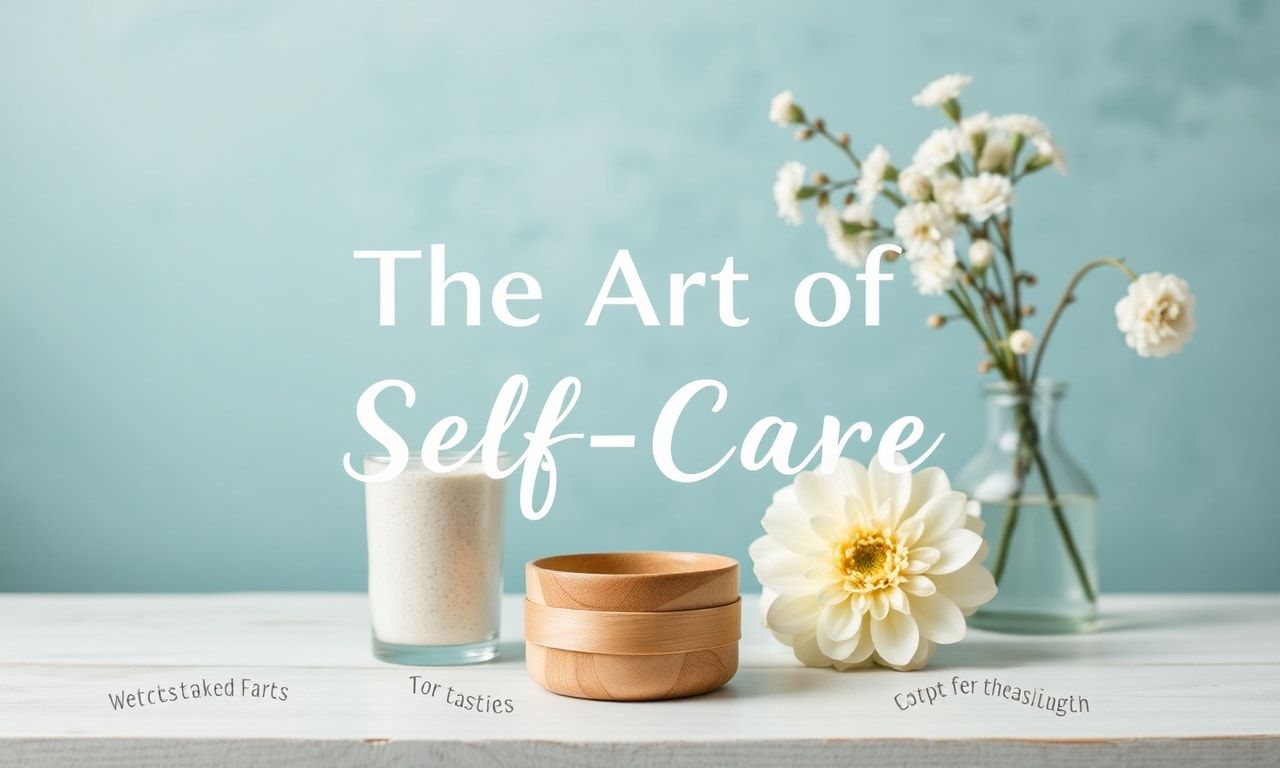 The Art of Self-Care: Elevating Your Lifestyle with Simple Habits