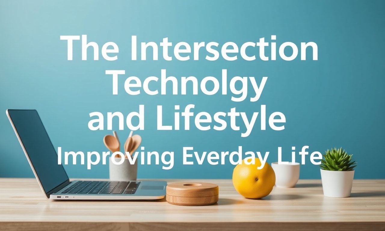The Intersection of Technology and Lifestyle: Enhancing Daily Living