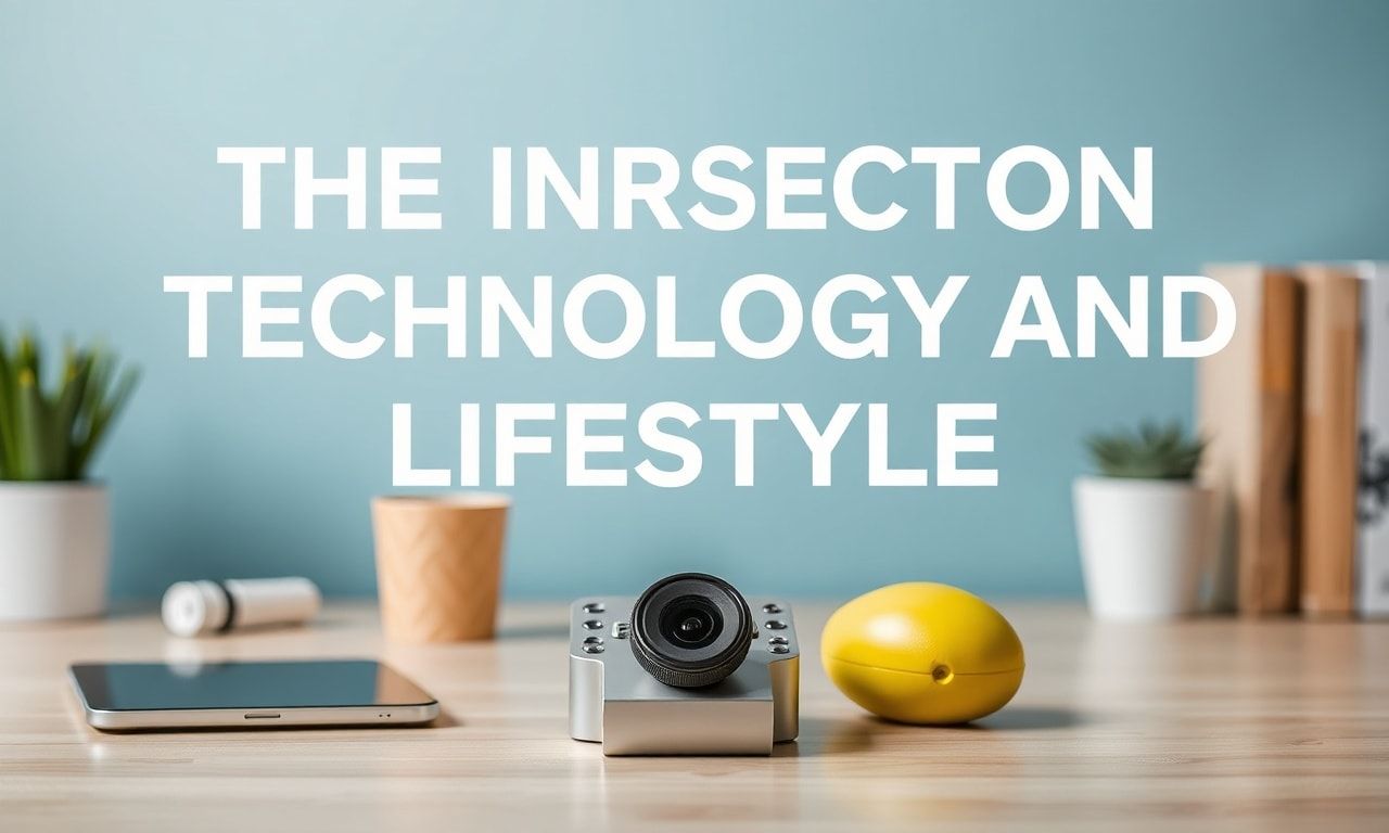 The Intersection of Technology and Lifestyle: How Gadgets Enhance Daily Living