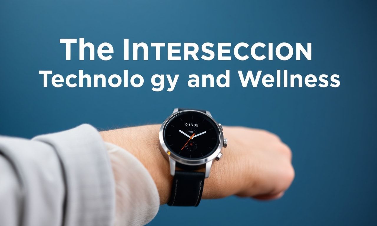 The Intersection of Technology and Wellness: How Smartwatches Enhance Daily Living