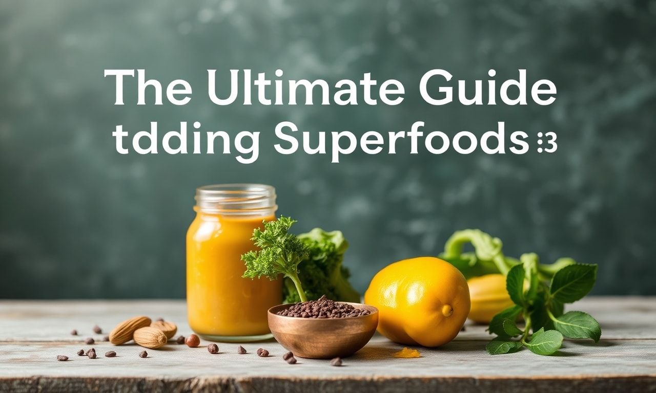 The Ultimate Guide to Incorporating Superfoods into Your Daily Routine
