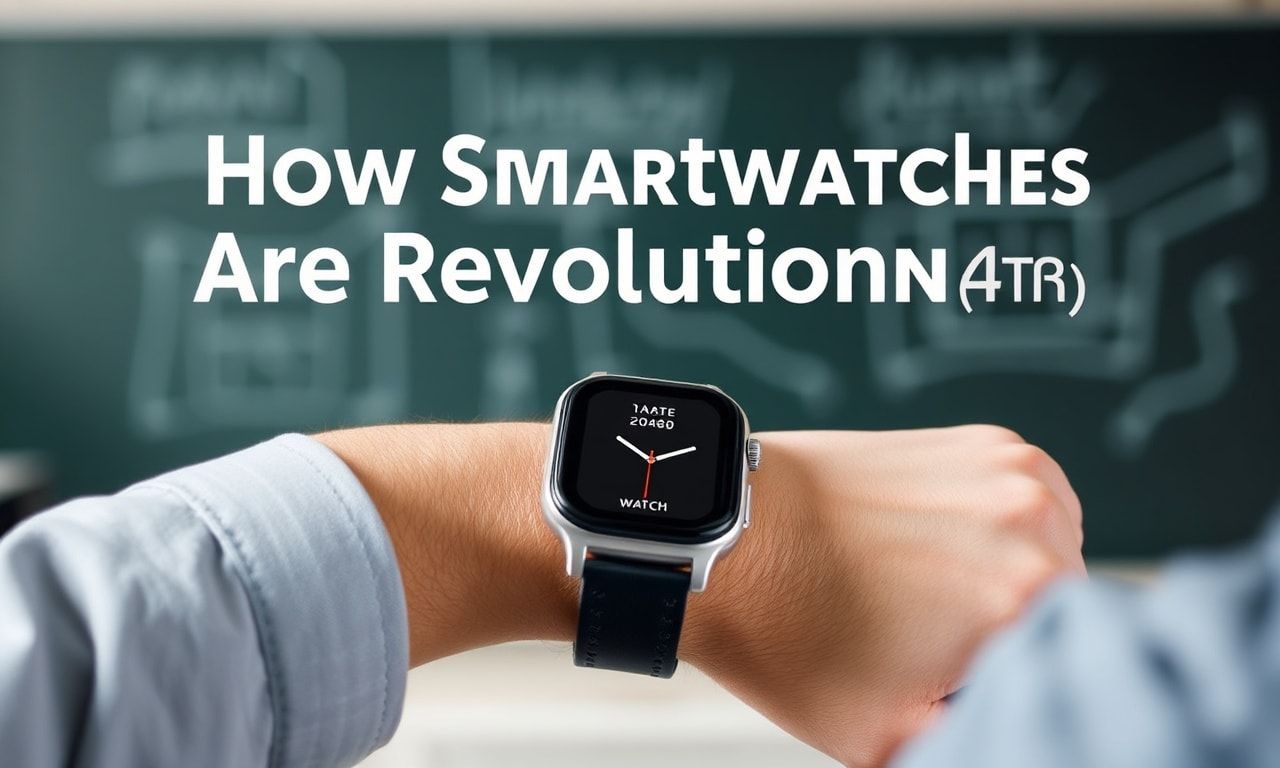 How Smartwatches Are Revolutionizing Classroom Learning