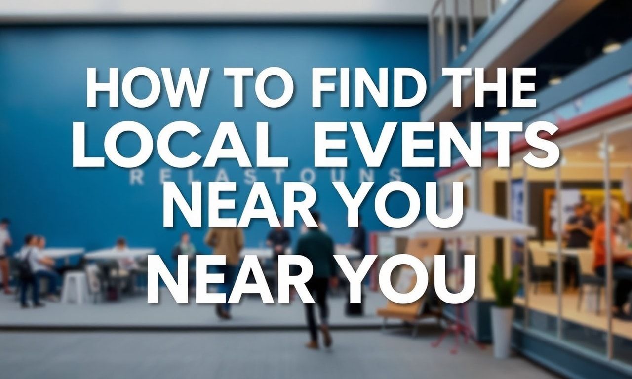 How to Find the Best Local Gatherings Near You