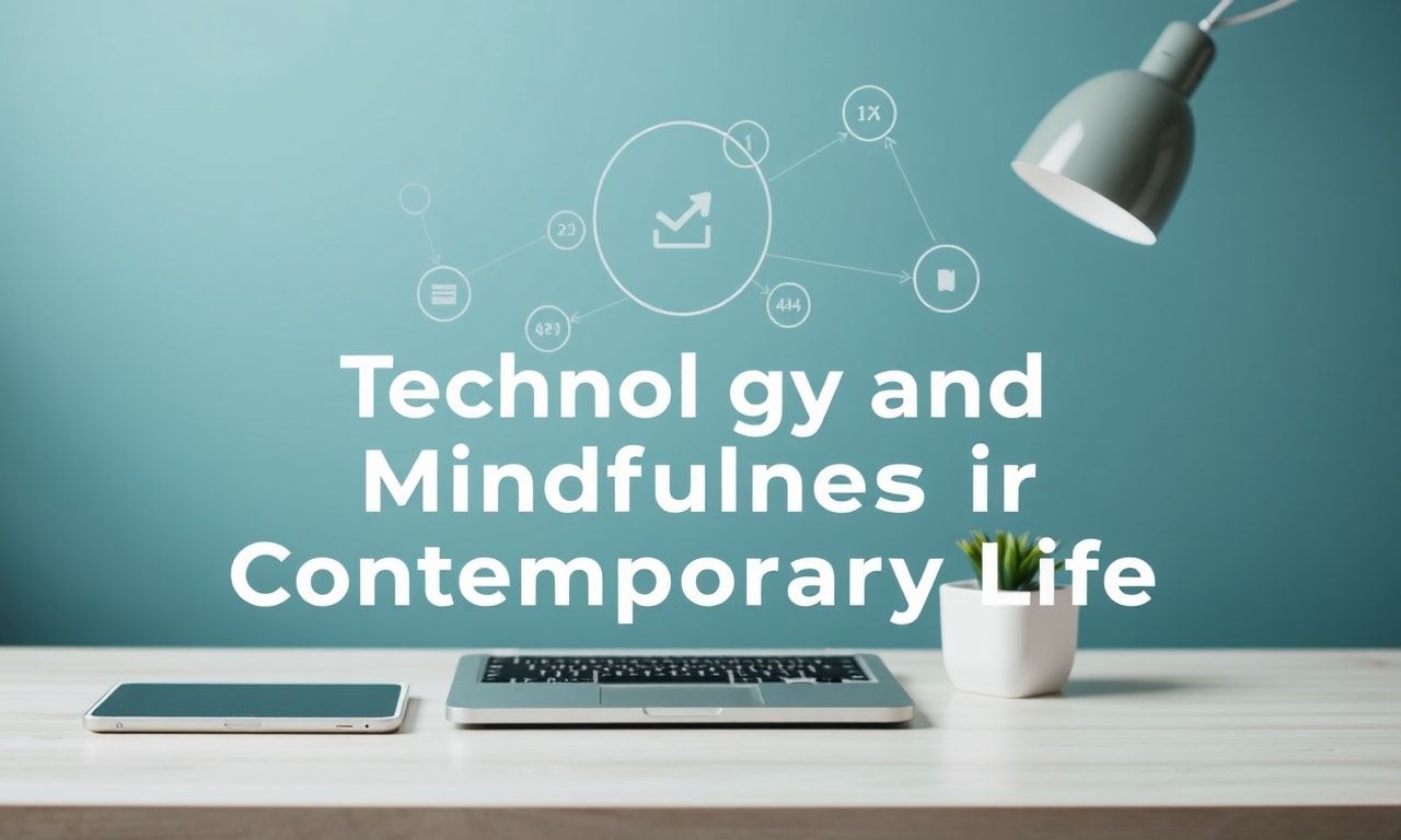 The Art of Balancing Technology and Mindfulness in Modern Living
