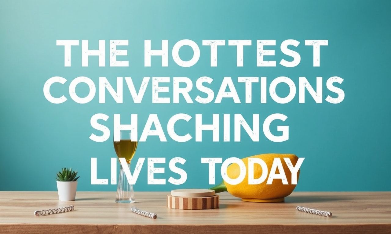 The Hottest Conversations Shaping Our Lives Today